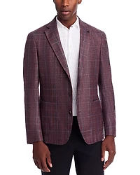 Peter Millar Crown Crafted Claren Plaid Tailored Fit Soft Sport Coat