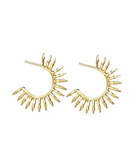 Ottoman Hands Aylin Hoop Earrings