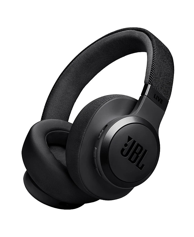 Jbl Live 770NC Bluetooth Over Ear Headphones-White