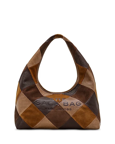 Marc Jacobs The Suede Patchwork Sack Bag