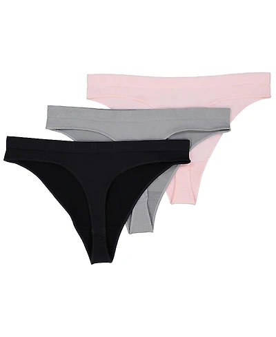 Brabar Comfy Undies Hi Leg Thong, 3 Pack