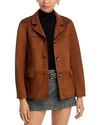French Connection Laney Faux Suede Jacket