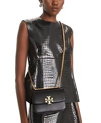 Small Eleanor Leather Shoulder Bag