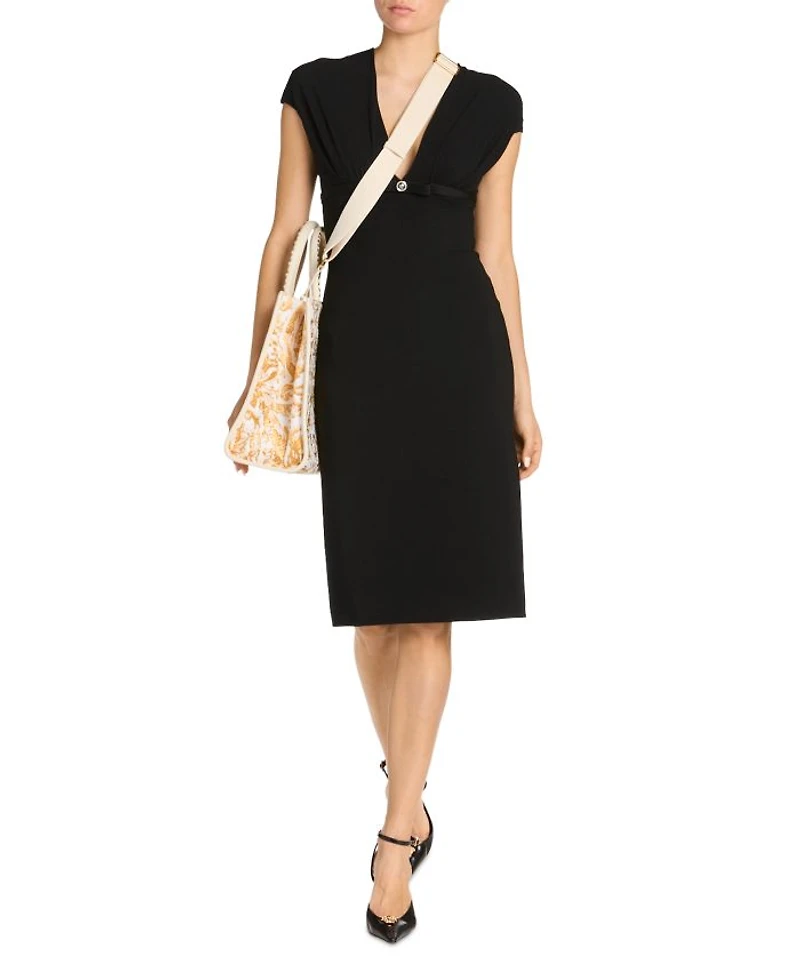 Barocco Athena Raffia Medium Tote Bag