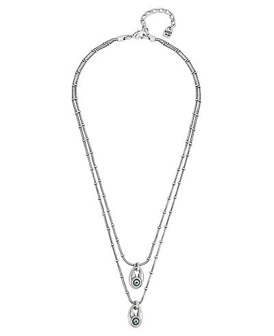 UNOde50 Double Strand Crystal Necklace