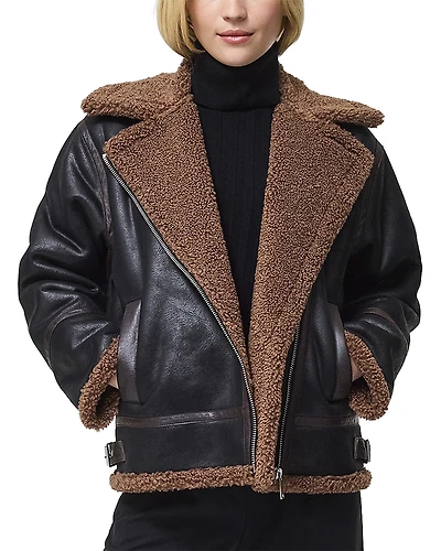 French Connection Faux Shearling Jacket