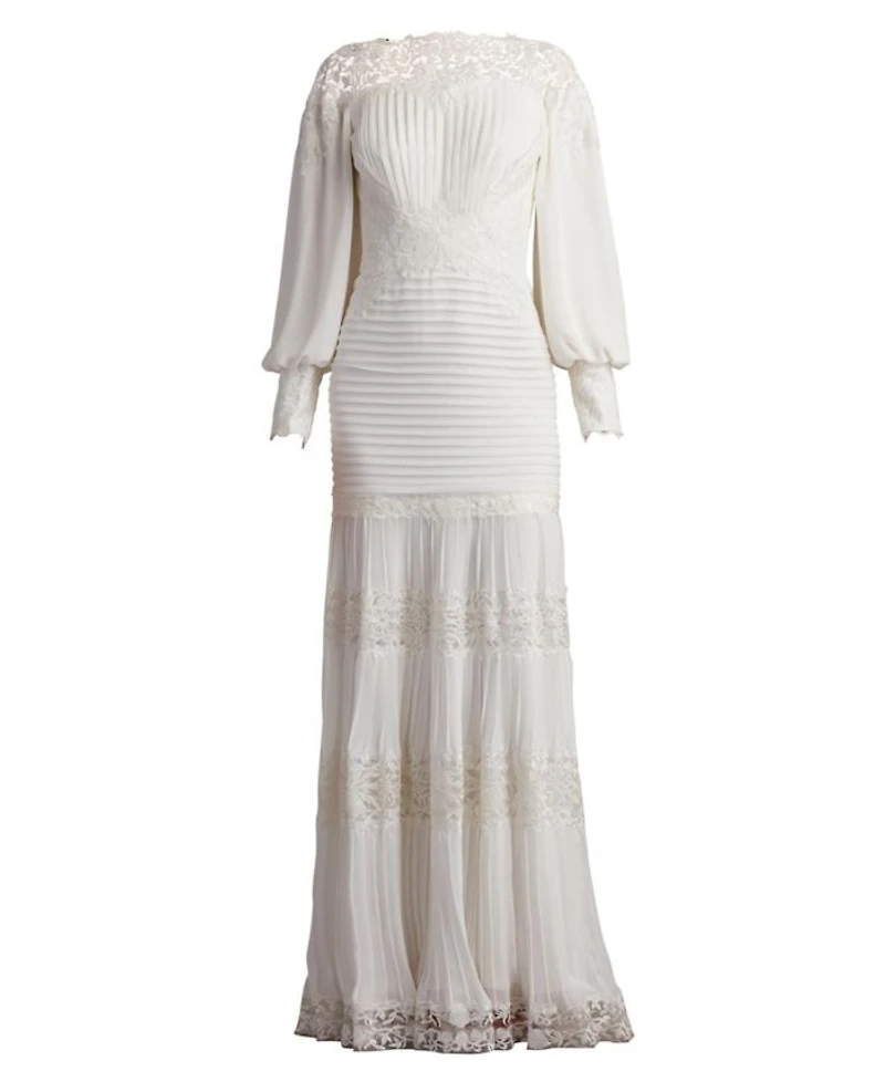 Silverado Blouson Sleeve Gown