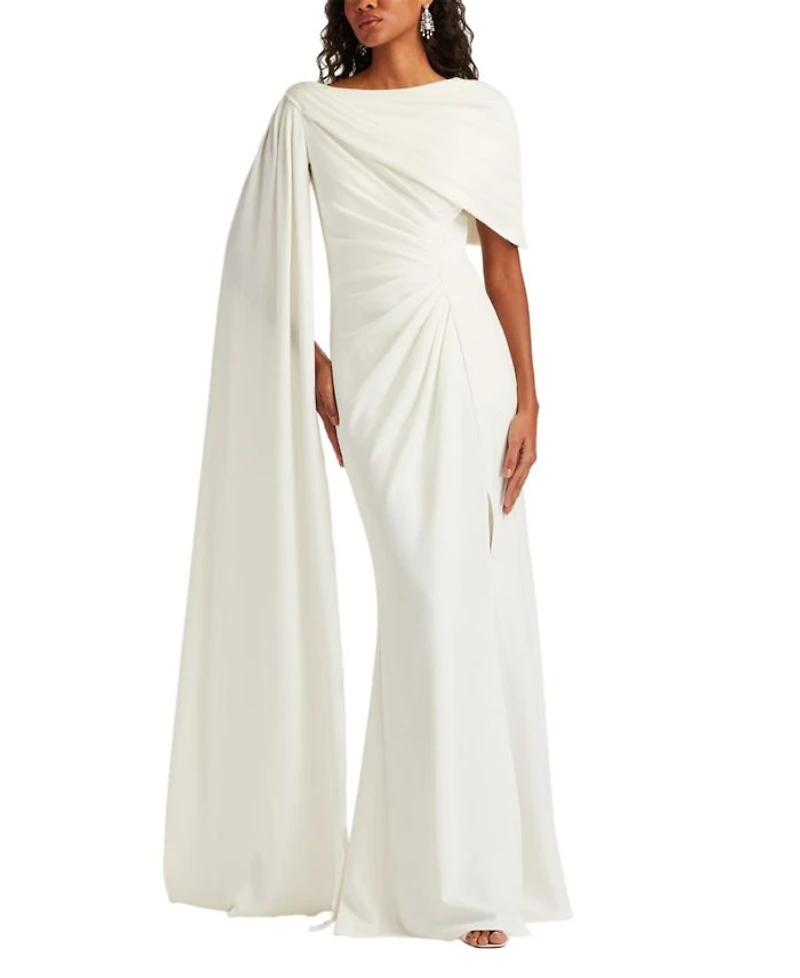 Acadia Shawl Draped Gown