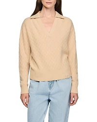 Sandro Numae Collared Sweater