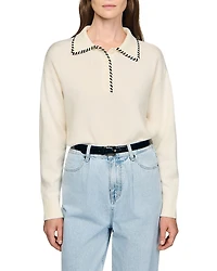 Sandro Polo Sweater