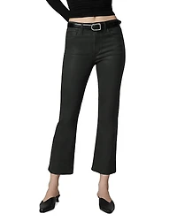 Joe's Jeans The Callie Cropped Bootcut Coated