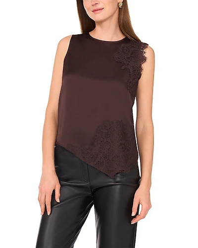 Vince Camuto Lace Trim Tank Top