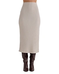 Bella Dahl Knit Midi Skirt
