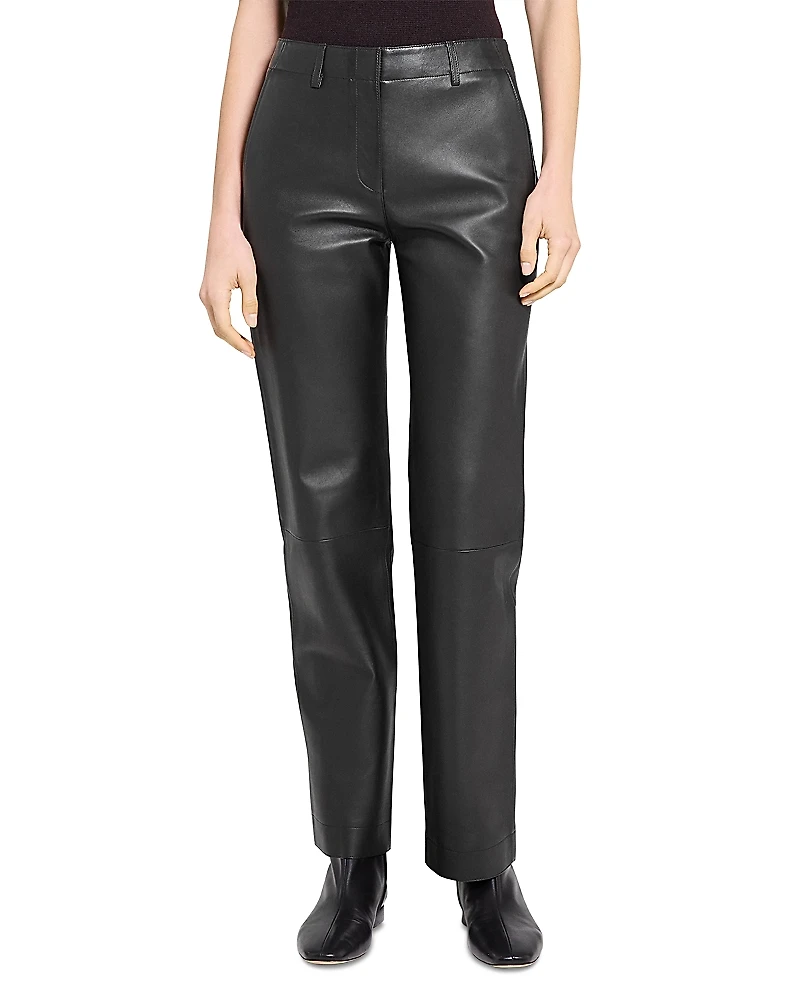 Theory Classic Leather Pants