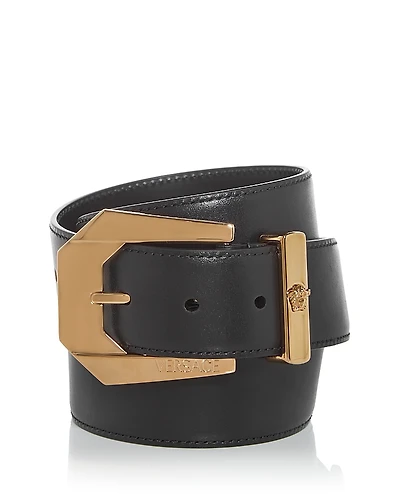 Versace Men's Medusa Heritage Leather Belt