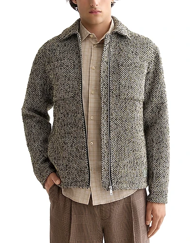 Scotch & Soda Multicolored Tweed Shirt Jacket