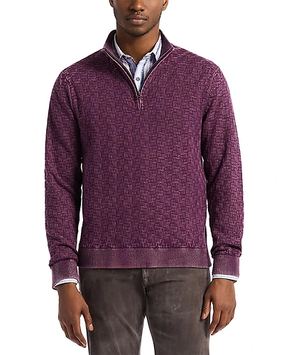 Robert Graham Aubin Quarter Zip Sweater