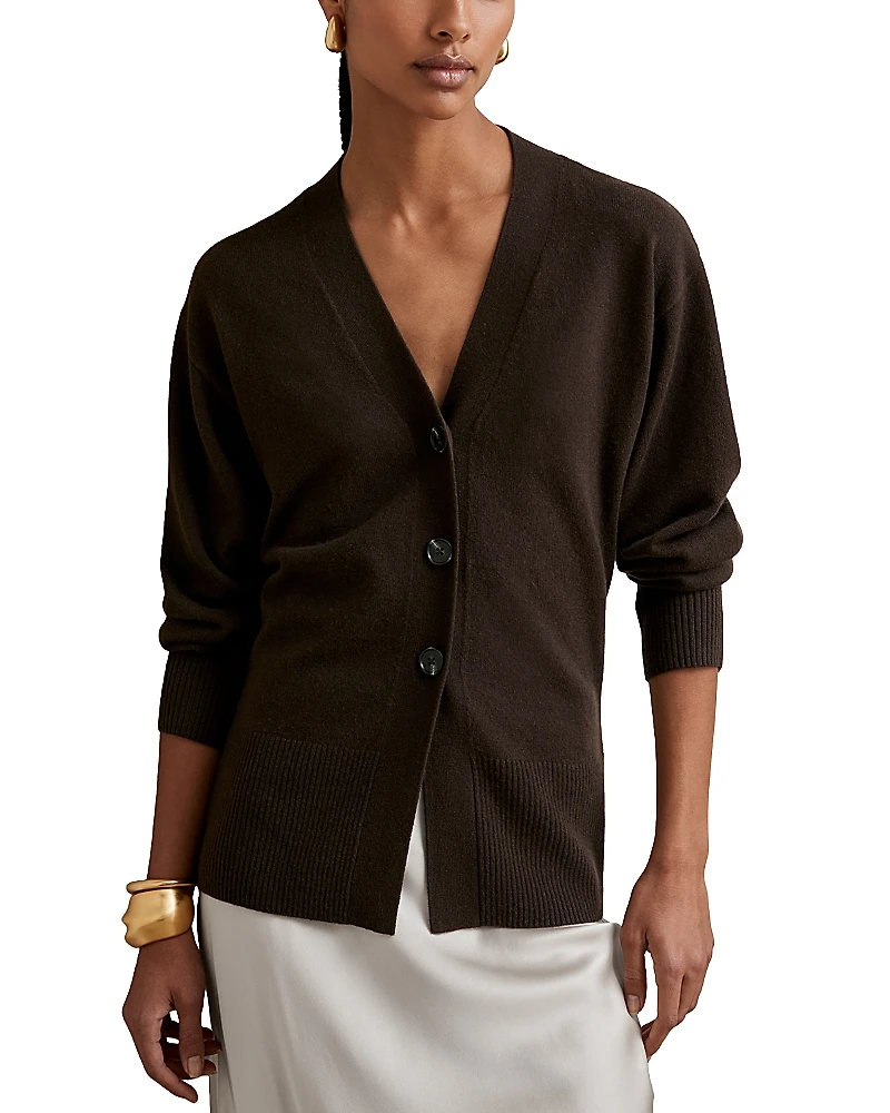 Reiss Fitted Cardigan