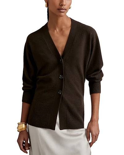 Reiss Fitted Cardigan