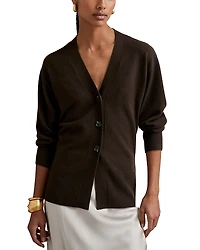 Reiss Fitted Cardigan