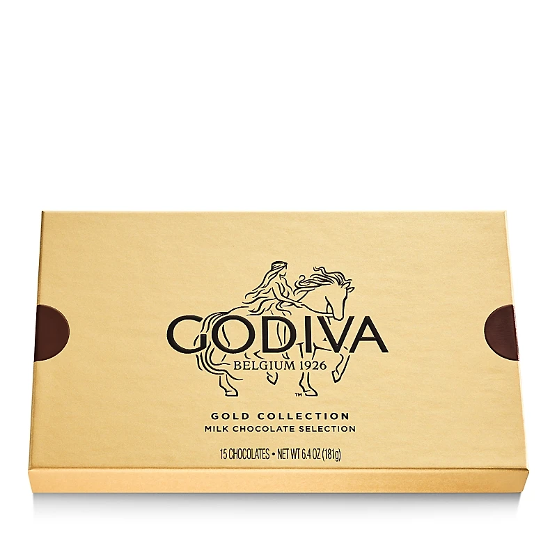 Godiva Chocolatier Milk Chocolate Gift Box, 15 Piece