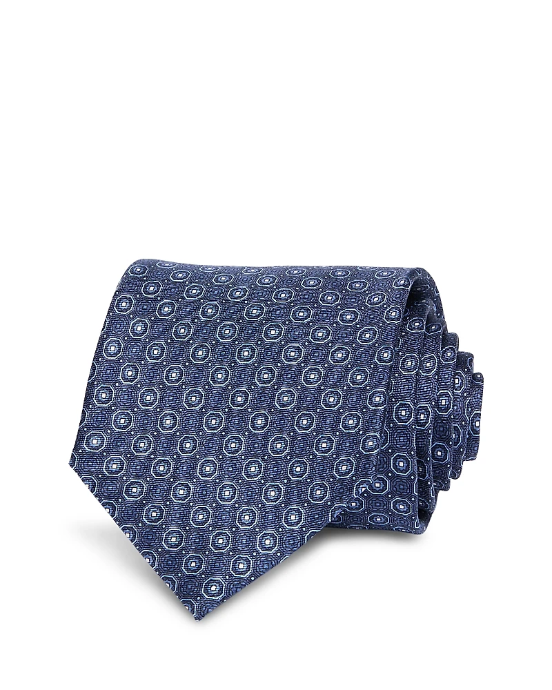 The Men's Store at Bloomingdale's Printed Silk Neck Tie - Exclusive
