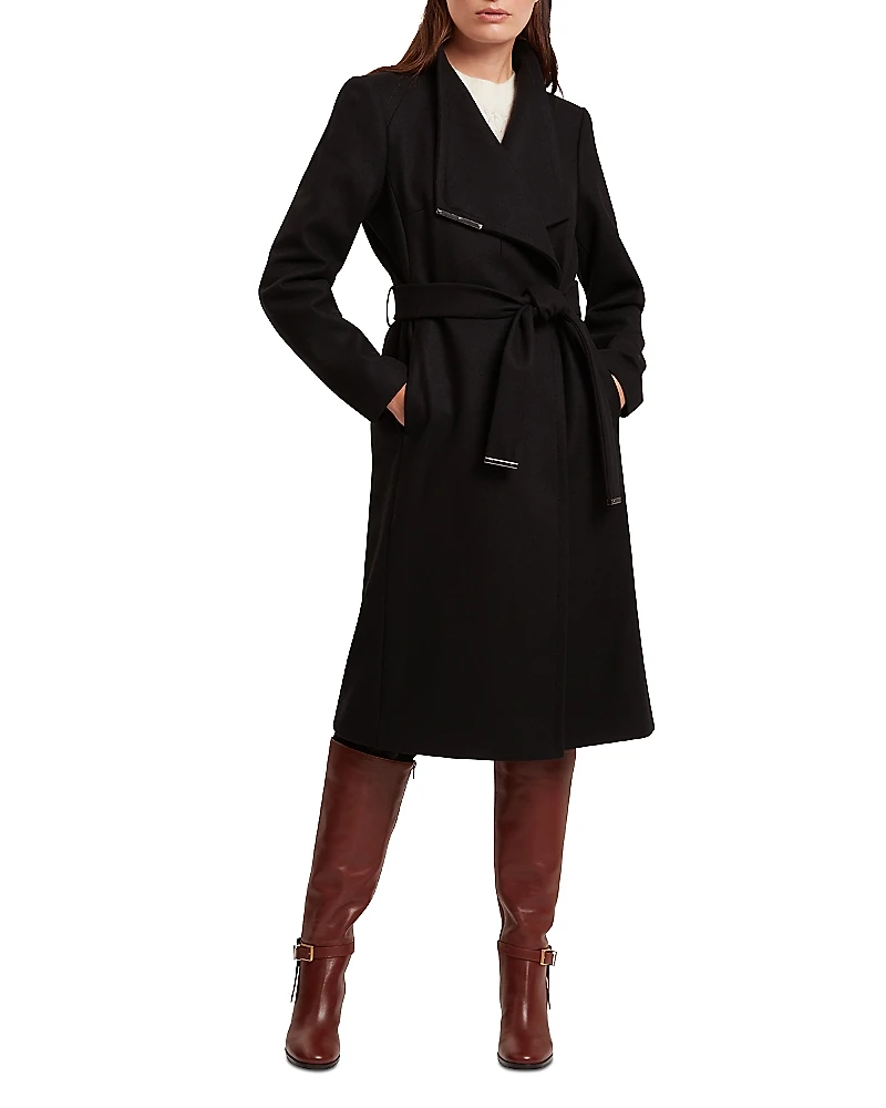 Ted Baker Rose Wool Blend Wrap Coat