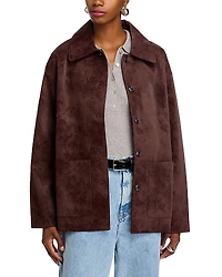 Wayf Rita Faux Suede Jacket