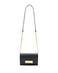 Allsaints Etta Small Leather Clutch Bag