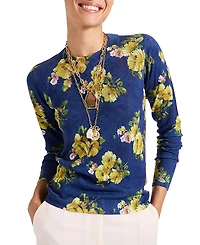 La Doublej Silky Crew Neck Riptide Midnight Blue