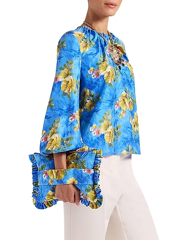 La Doublej Charming Top Riptide Light Blue