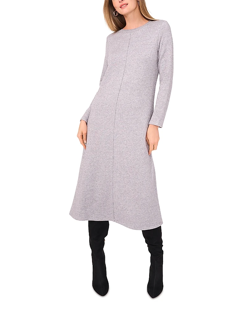 Vince Camuto Long Sleeve Midi Dress