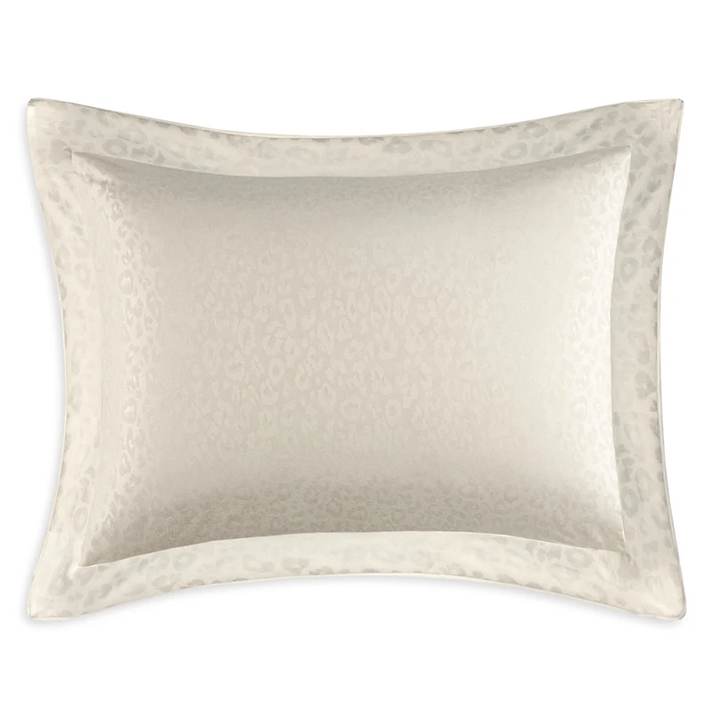 Yves Delorme Leopard Sham, Standard