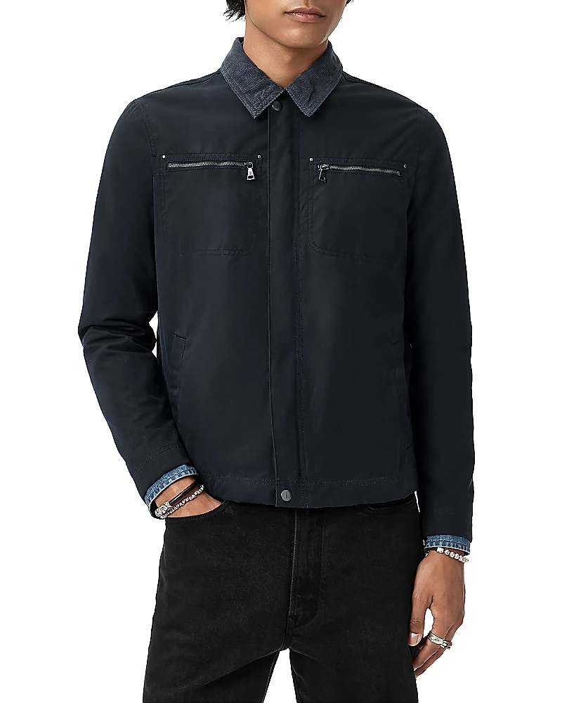 John Varvatos Calvin Waxed Cotton Work Jacket