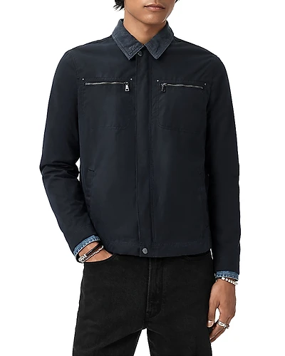 John Varvatos Calvin Waxed Cotton Work Jacket