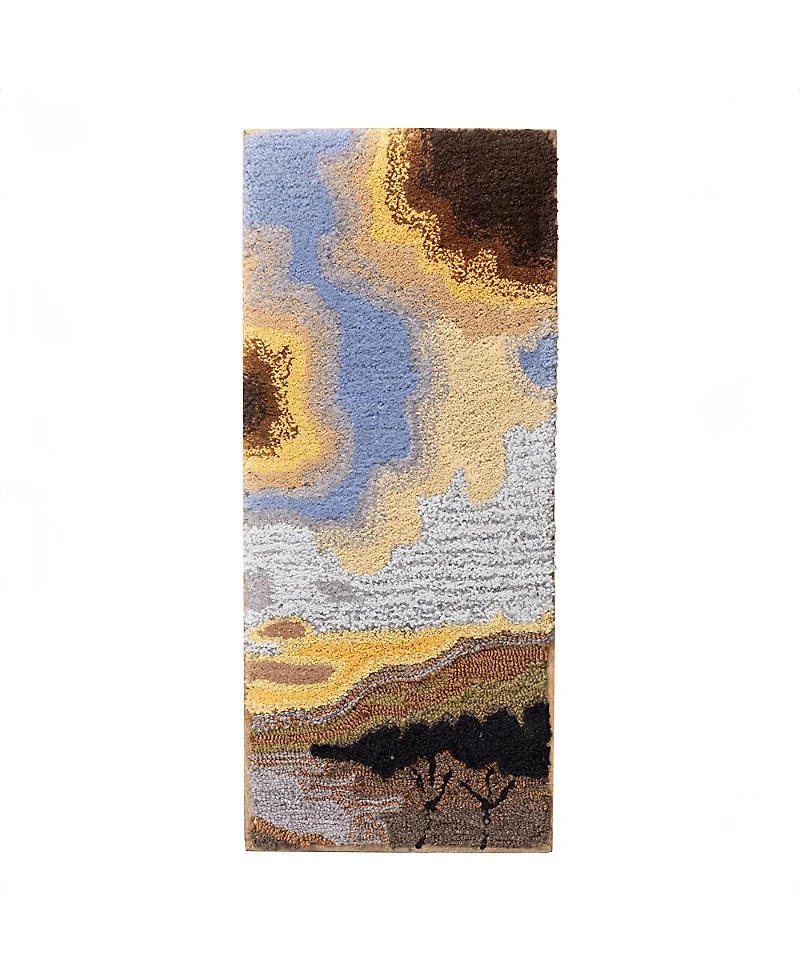 Gauri Kohli Farida Tufted Wall Art, 12 x 28