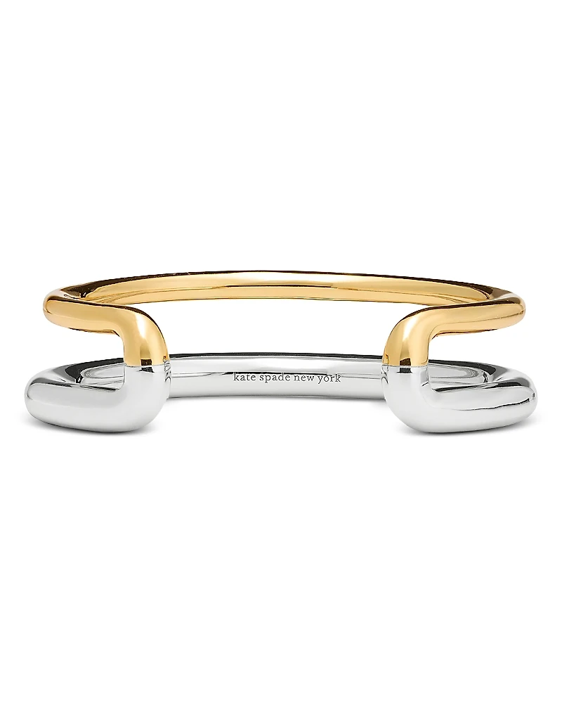 kate spade new york Interlock Cuff Bangle Bracelet