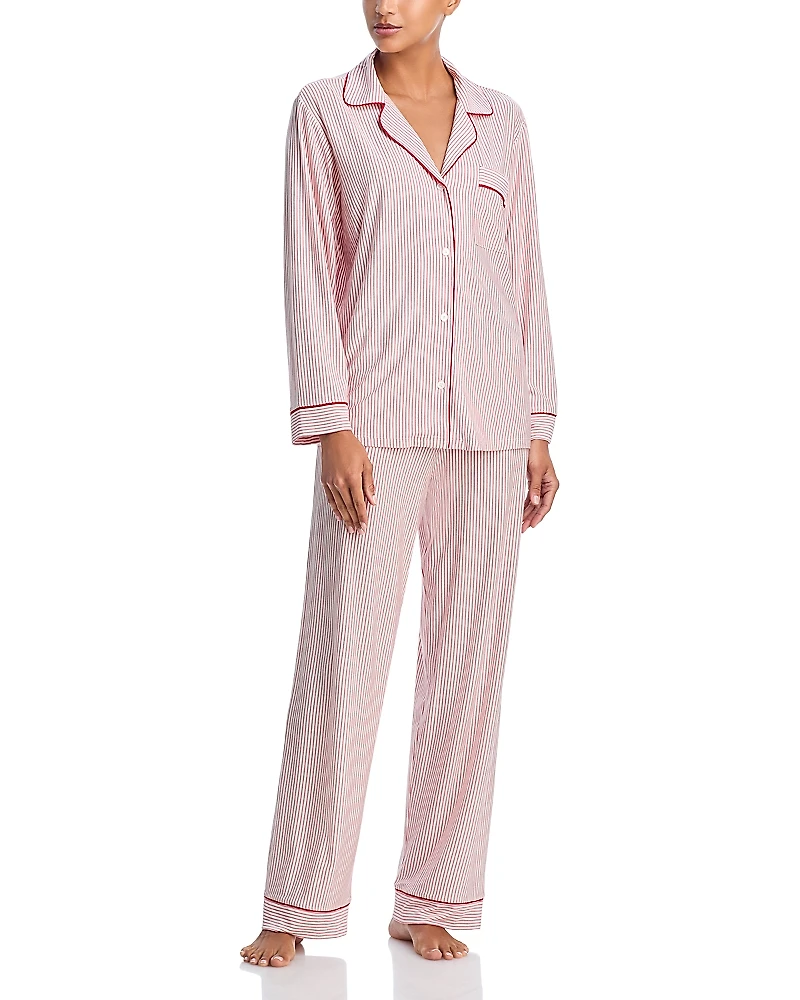 Eberjey Gisele Printed Long Pajama Set