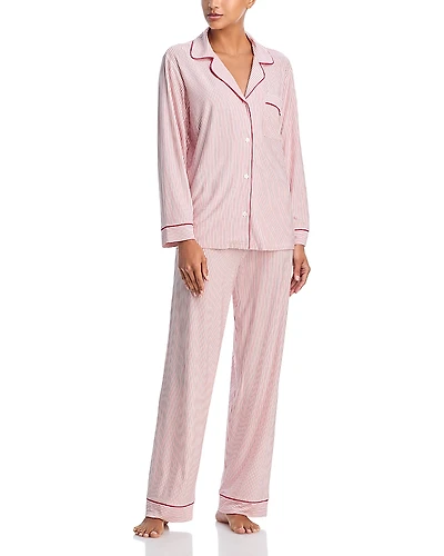 Eberjey Gisele Printed Long Pajama Set