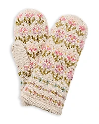 French Knot Leelu Mittens