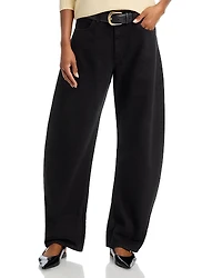 Frame The Bubble High Rise Barrel Leg Jeans