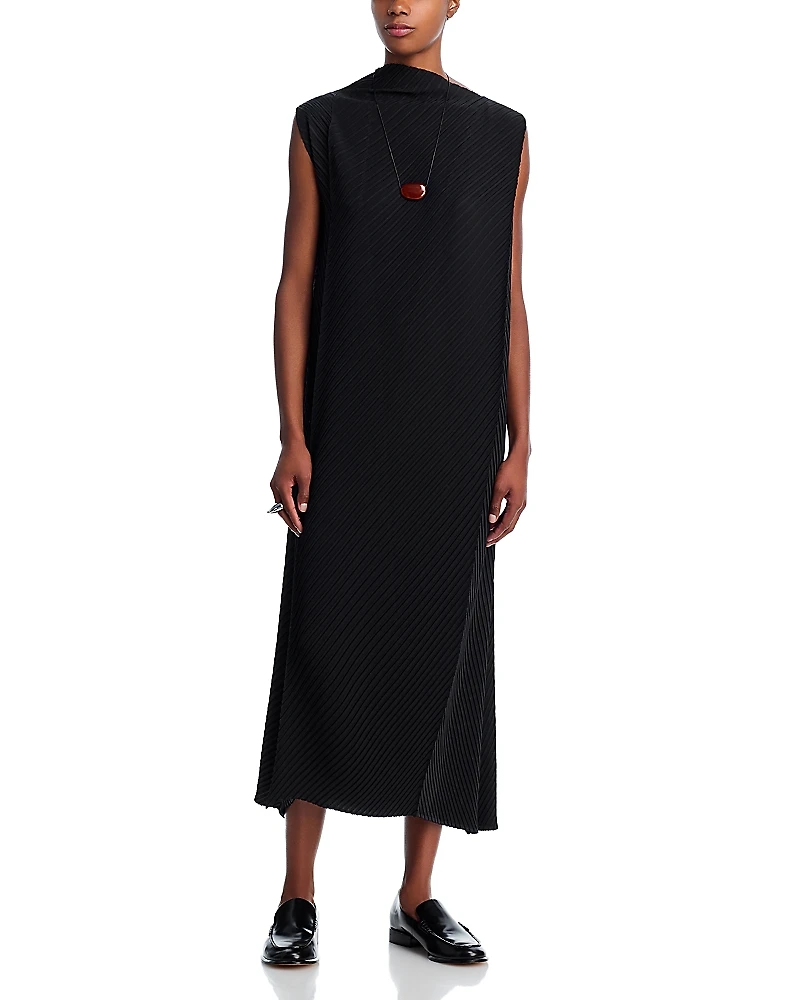 Issey Miyake Soft Fold Pleats Dress