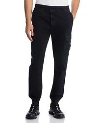 Stone Island Tapered Cotton Stretch Trousers