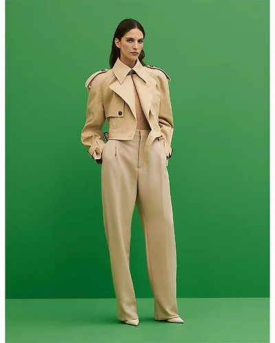 Wardrobe. nyc Perfecto Trench Coat