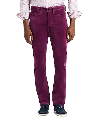 Robert Graham Celestial Straight Fit Velvet Pants