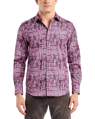 Robert Graham Berkley Long Sleeve Printed Woven Shirt
