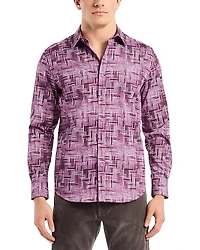 Robert Graham Berkley Long Sleeve Printed Woven Shirt