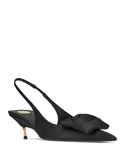 Saint Laurent Women's Dakota Slingback Pumps