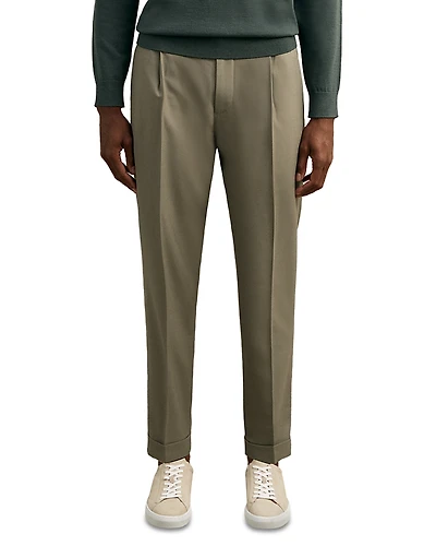 Reiss Brighton Pleated Relaxed Fit Pants