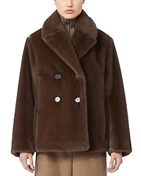 Max Mara Laura Faux Fur Coat
